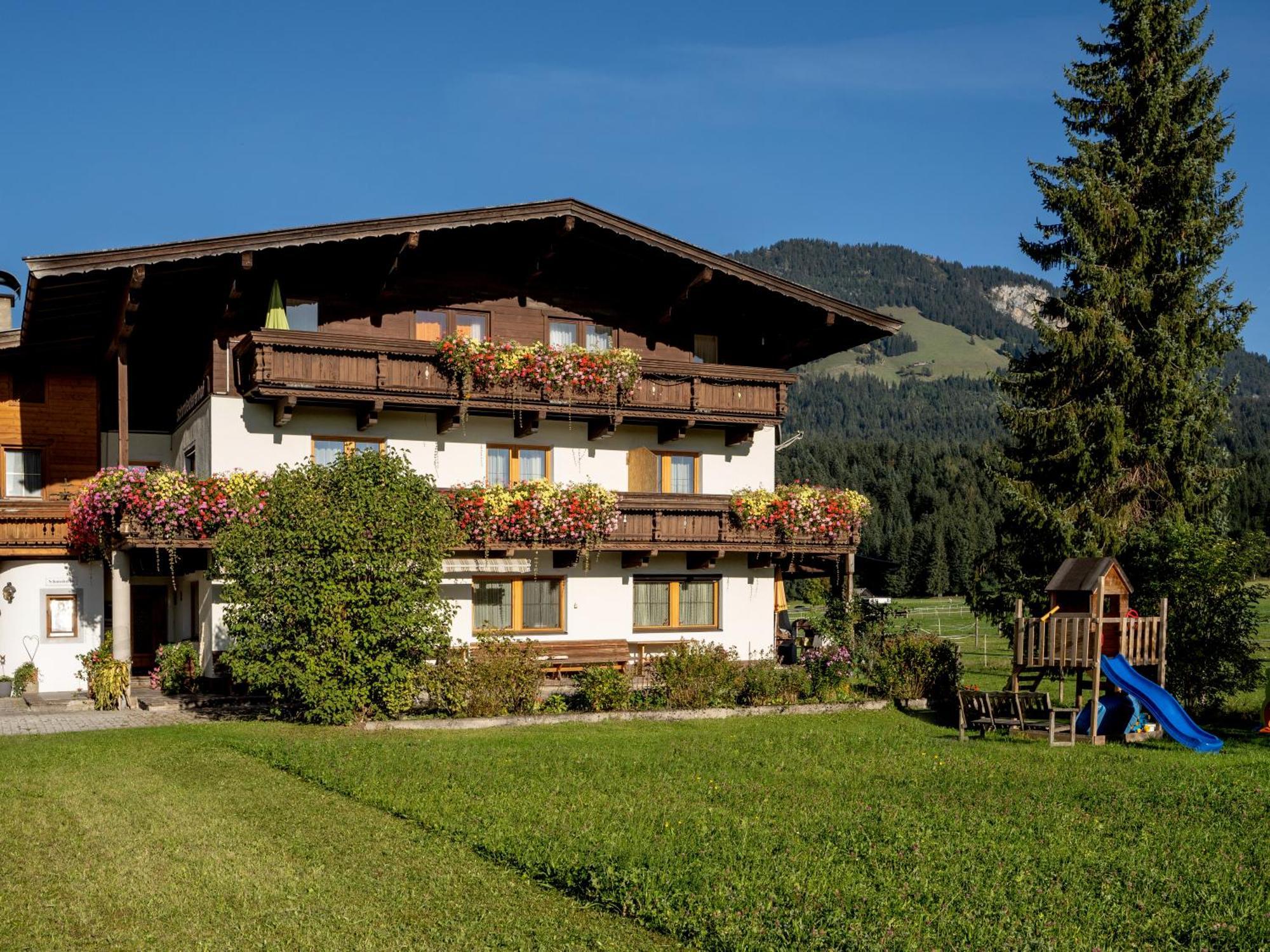 Apartment-Pension Schmiedererhof Sankt Johann in Tirol Eksteriør bilde